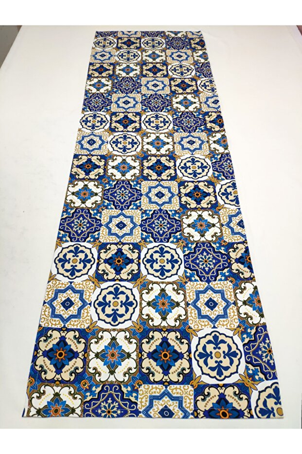 عداء منقوشة سجادة البلاط - 1