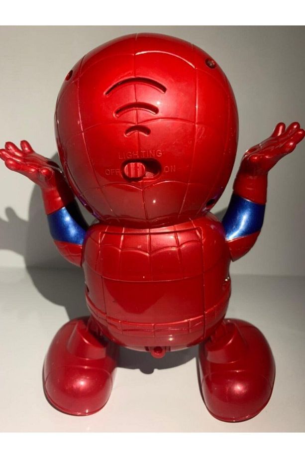 Dance Hero Örümcek Adam Işıklı Sesli Dans Eden Robot - 4
