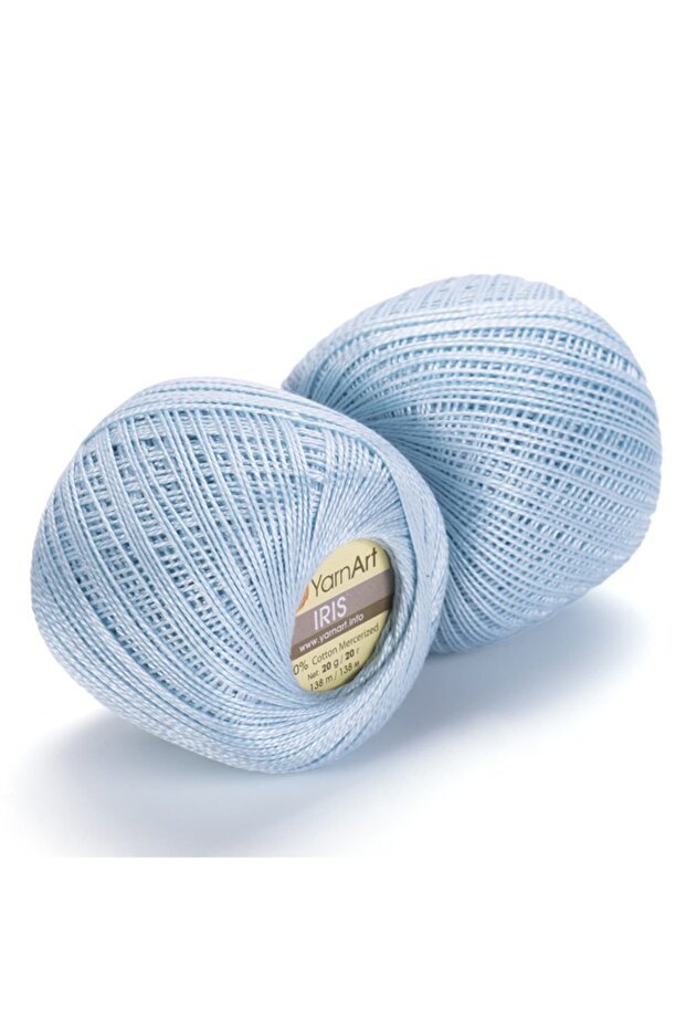 Iris - Mercerized Lace Thread Baby Blue-925
