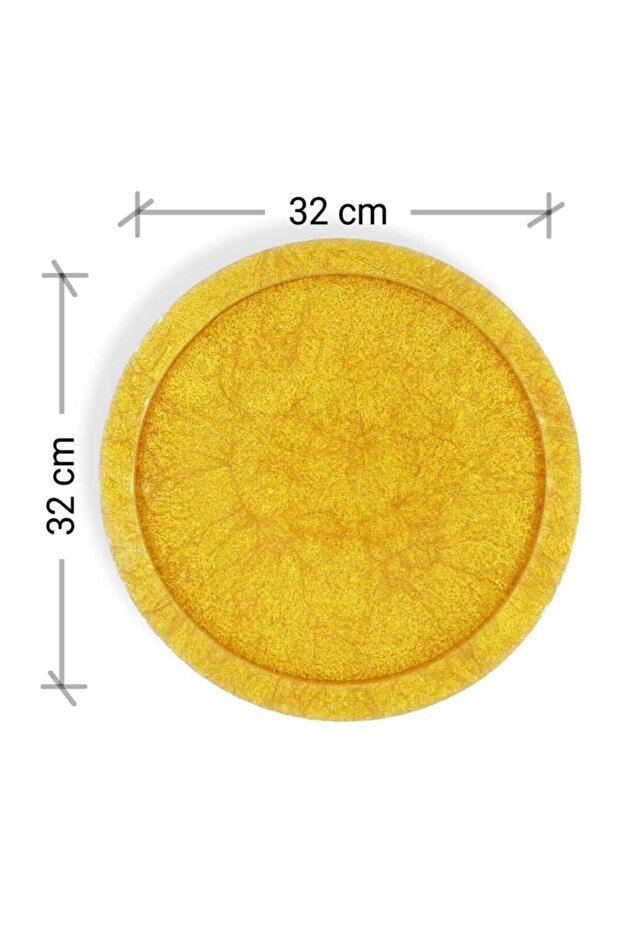 Round Tray 32cm - Epoxy Resin Casting Works/Premium Series Silicone Mold