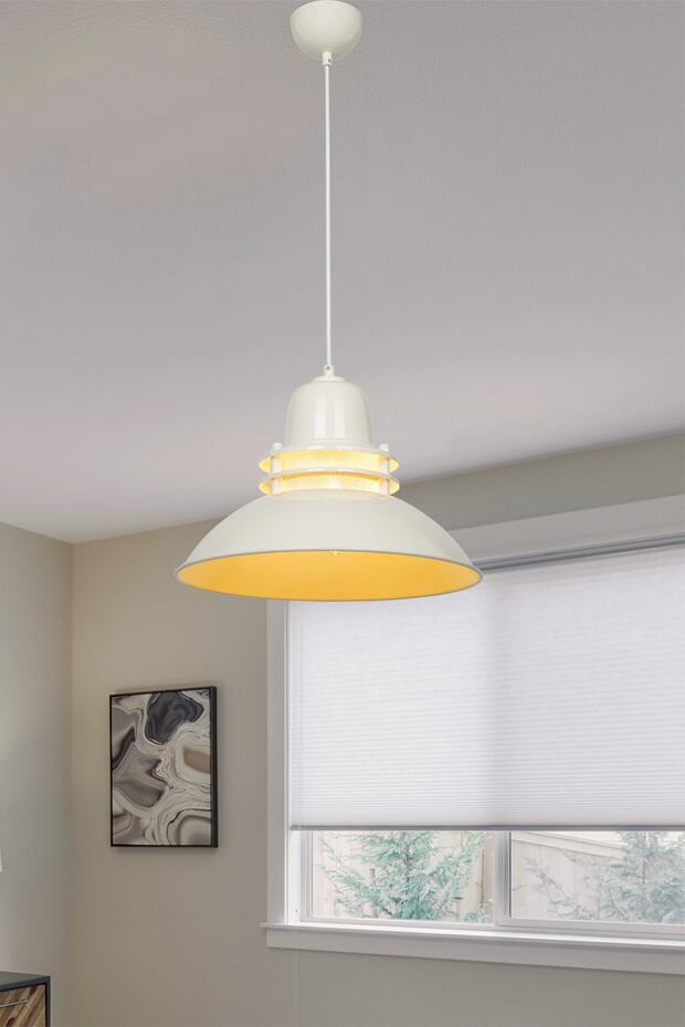 Tales Tekli Sarkıt - Krem - 1