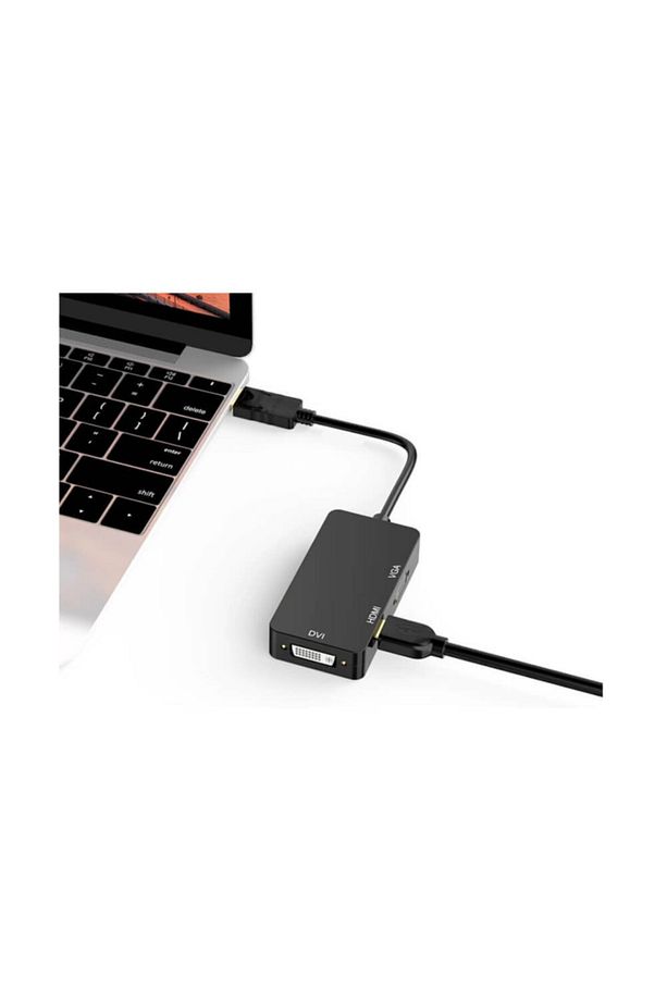 Displayport To Hdmi Vga Dvi Çevirici Dp Dönüştürücü - 6