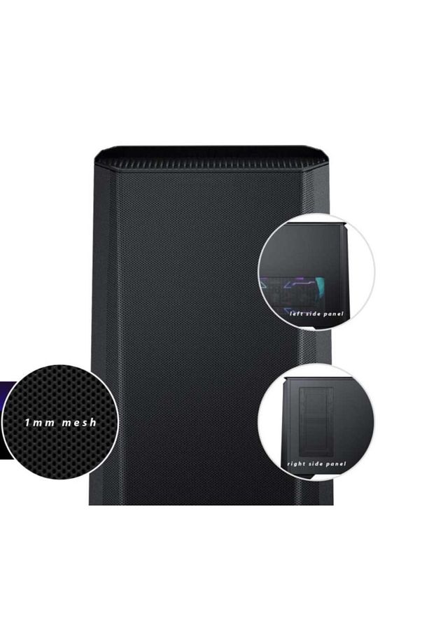 Eclipse P200a Performance Edition, Mini-ıtx, Oyuncu Bilgisayar Kasası - Saten Siyah - 6