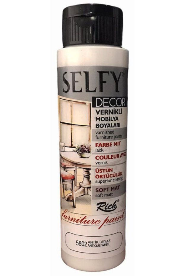 Selfy Decor 500 Cc Antik Beyaz