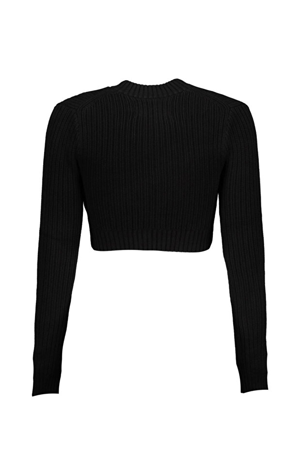 Dámská černá mikina - J20j220441 Model Code - 2