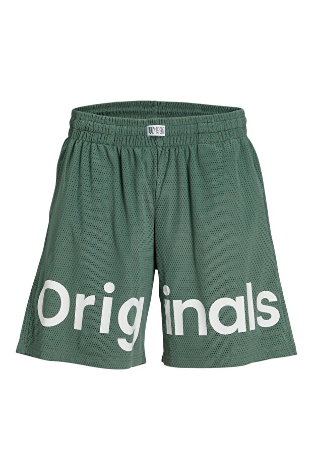 Jpstbıll Jjchıcago Mesh Shorts Gms Men's Green Clothing\Shorts\ 12253130-21