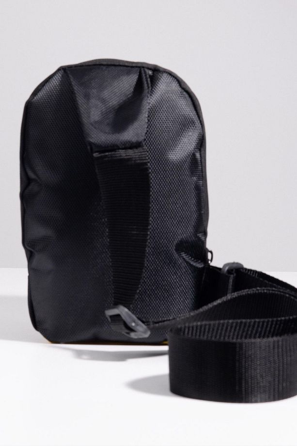 Unisex Ayarlanabilir Çapraz Askılı Sarı Omuz Çantası - 4
