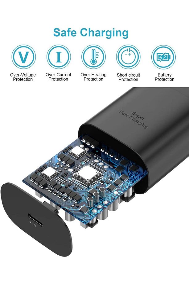 Samsung Galaxy S21/S22/S23/24/S24 Plus/S24 Ultra Uyumlu Hızlı Şarj 25W USB-C Type-C PD Şarj Cihazı - 6