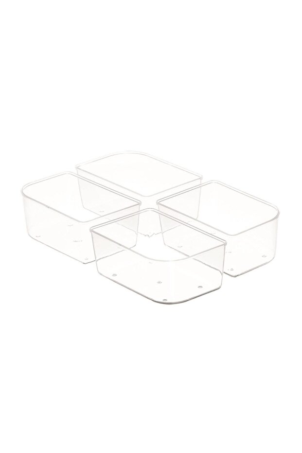 3 Compartment Rectangular Storage Container - 2