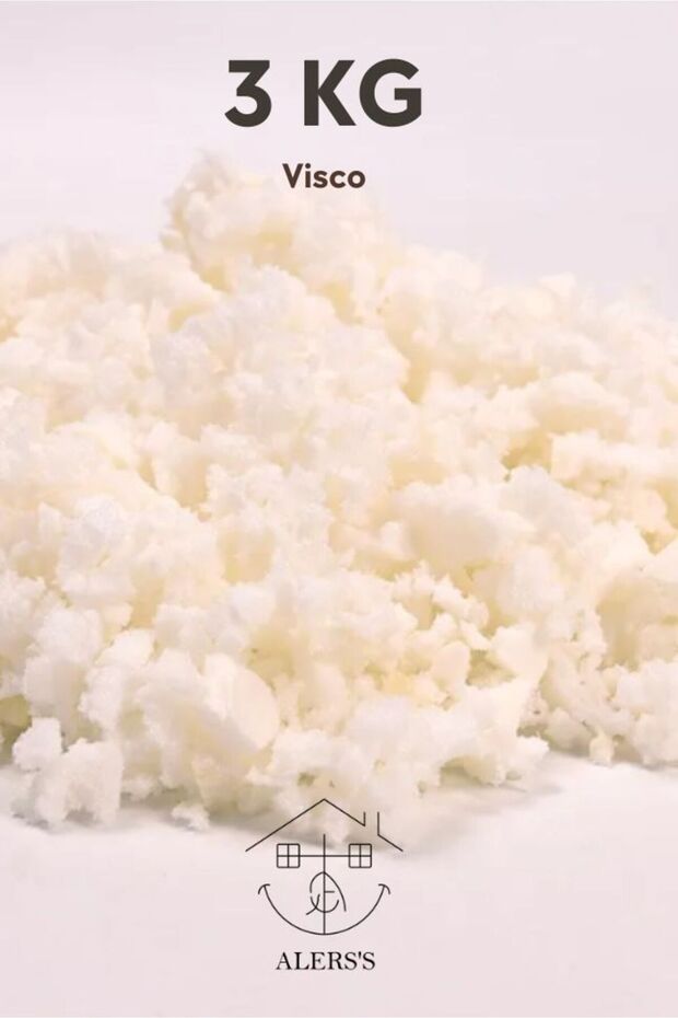 3 kg Visco Cropped Sponge - Furniture Seat and Throw Pillow Filled Material