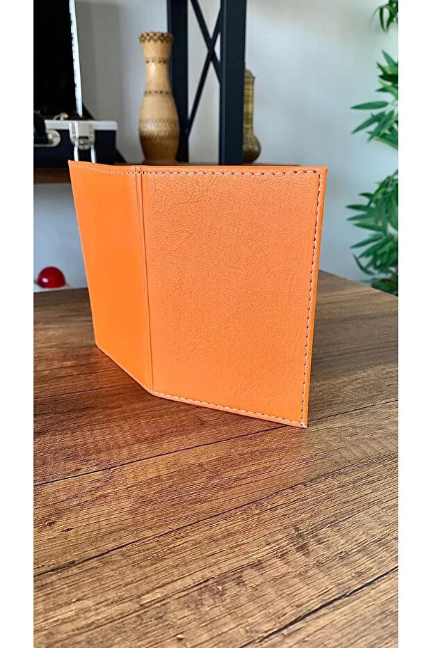 Leather Stitched Car License Case Container Container License Holder Auto License Protector