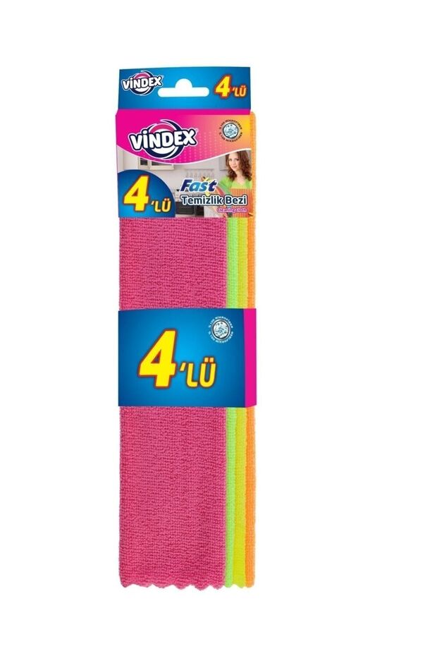 Fast Microfiber Bez 4'lü - 1