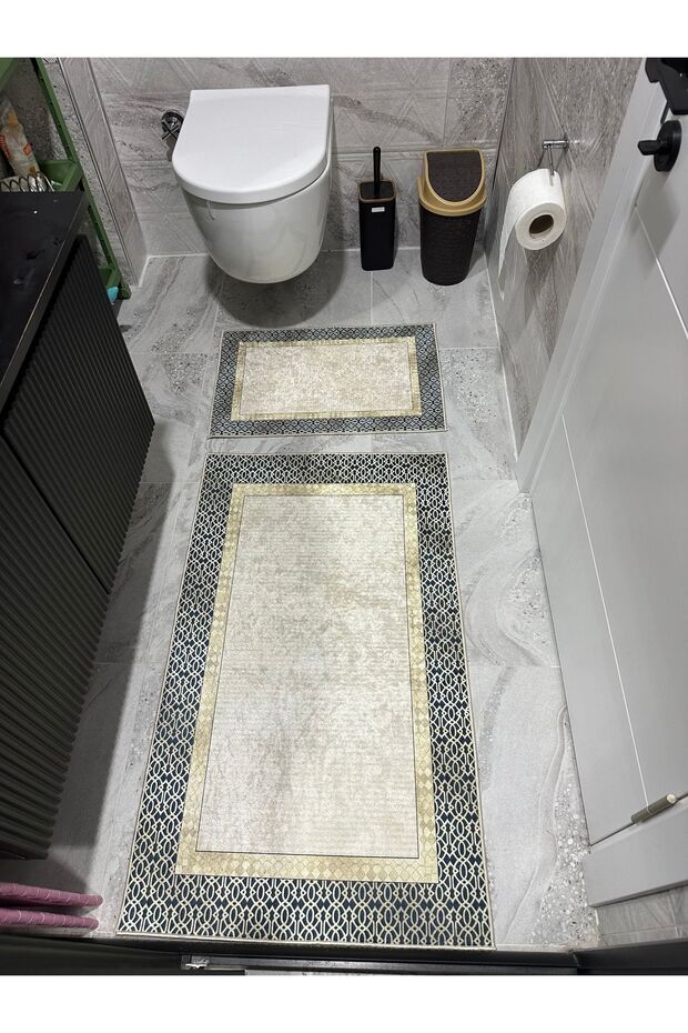 سجادة حمام مستطيلة - 1