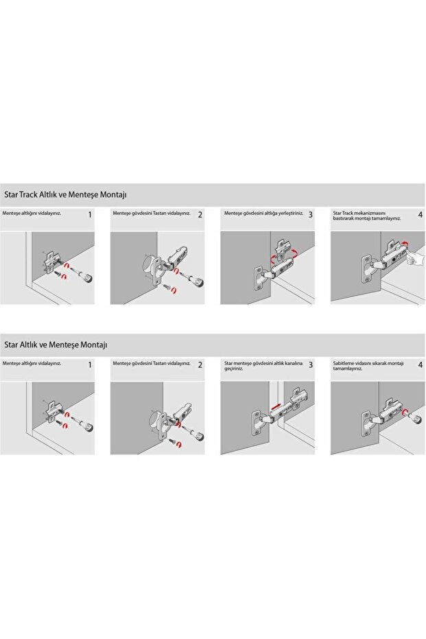 Star 165 Derece Menteşe - 2