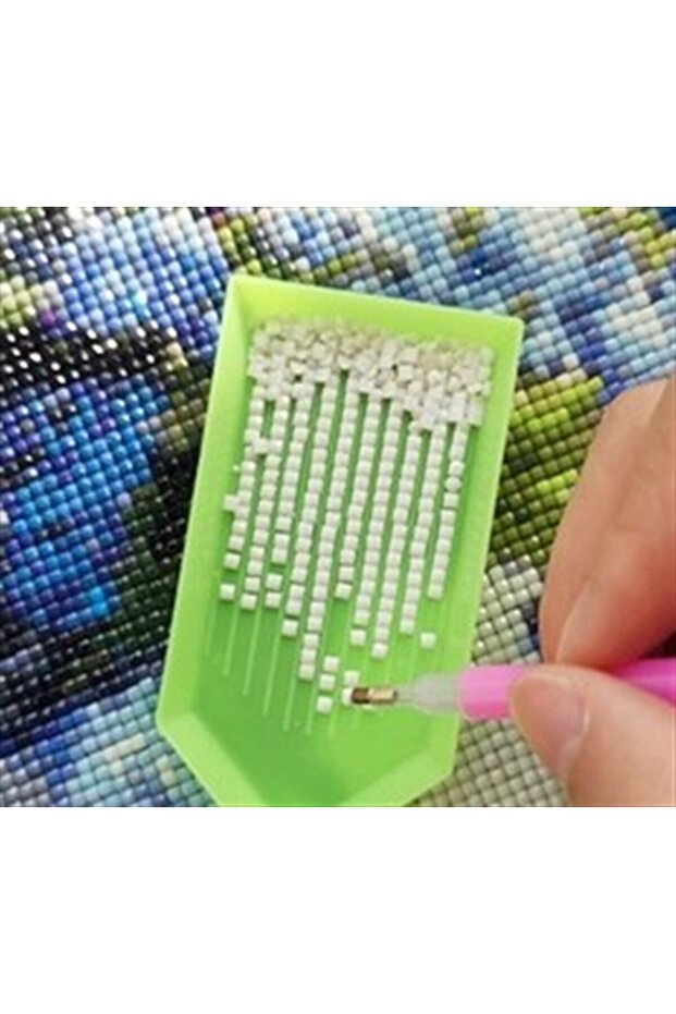 Huzur Ve Aşk Marcel Sanat Elmas Mozaik Tablo 41x61cm - 5