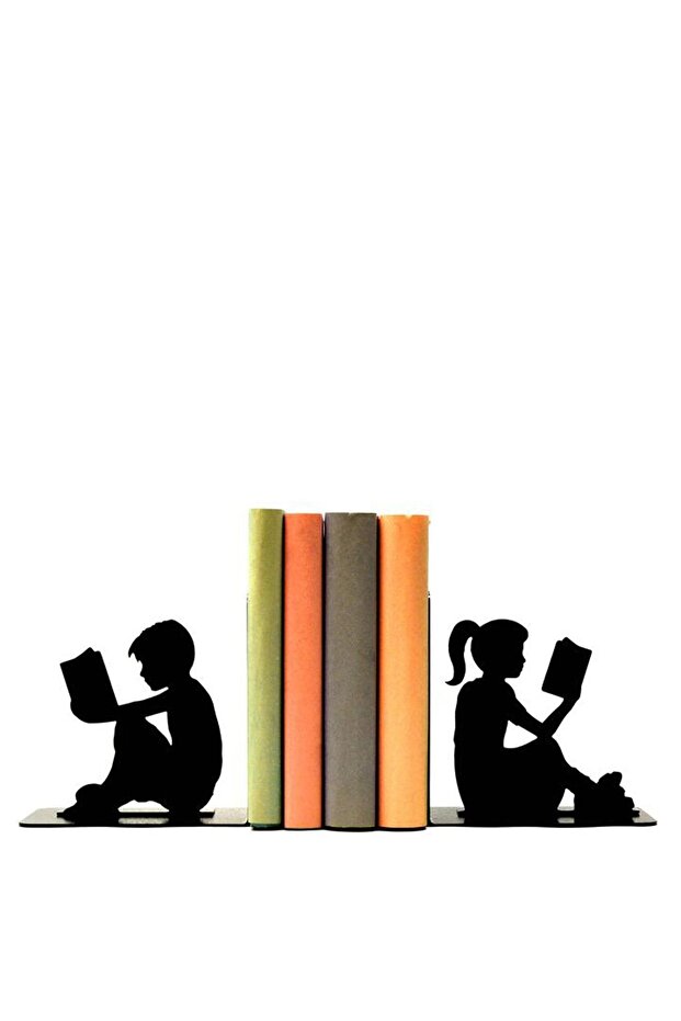 حامل كتب معدني مزخرف - Hsrt244