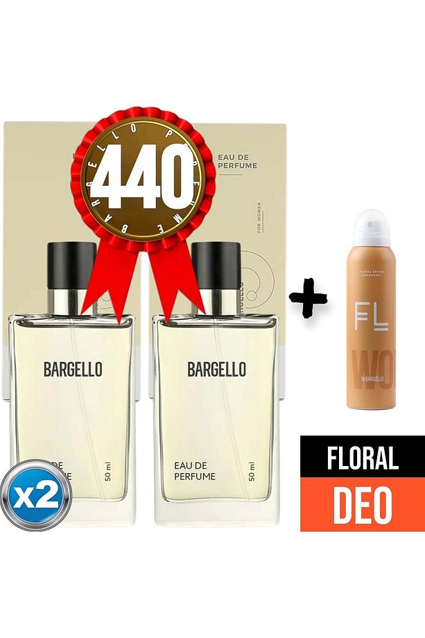 Parfüm 440x2(2adet) Floral 50 Ml + Floral Deodorant 150 Ml - 1