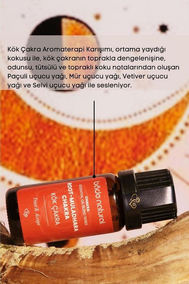 Kök Çakra Aromaterapi Karışımı 10 Ml - 4