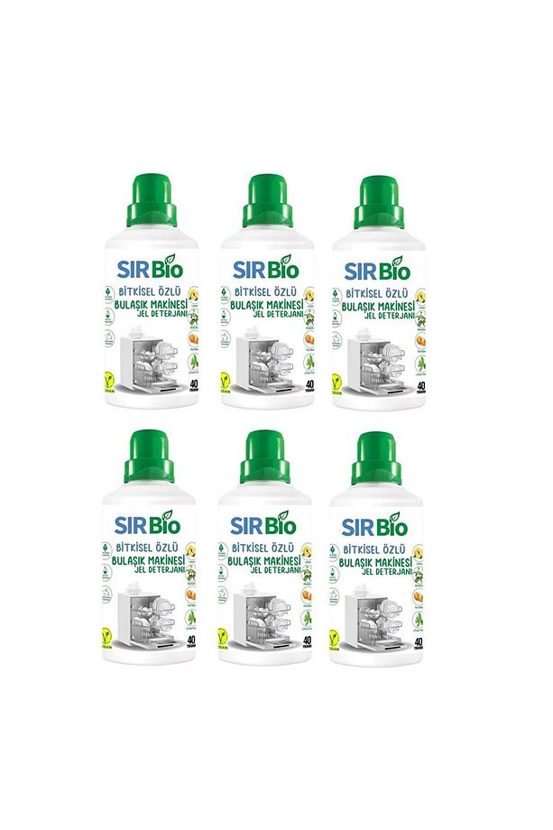 Sır Bio Bulaşık Makine Deterjanı 1000 ml X 6 ADET - 1