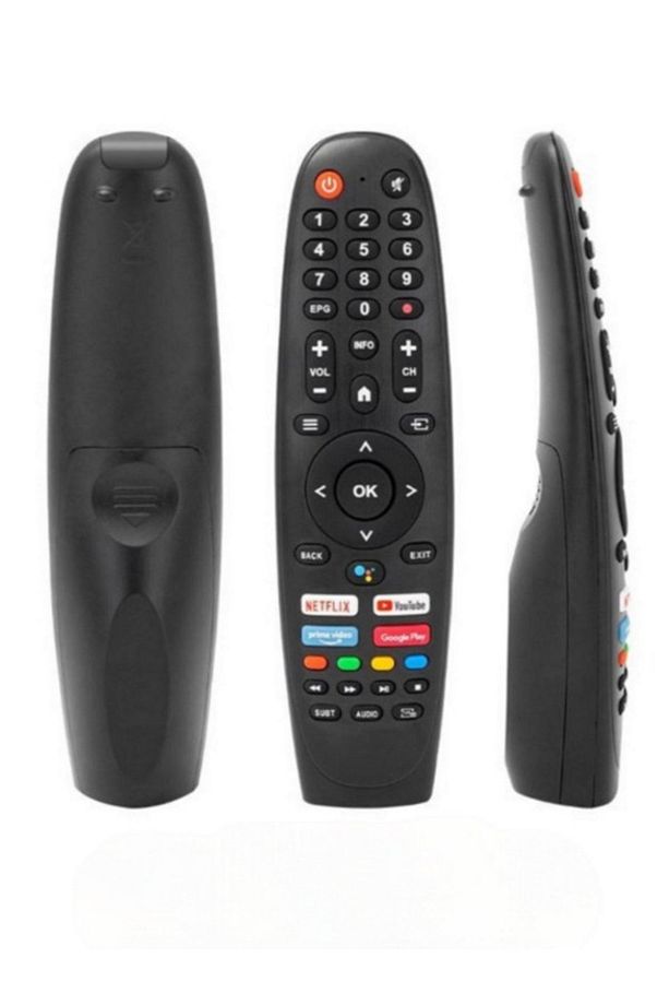 Android Tv Kumandası 43f9000 50f9000 55f9000 65f9000 Youtube Prime Video Google Play Tuşlu - 1