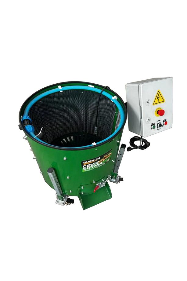 Burkon 190 Litre Rendeli Devir Ayarlı Ceviz Soyma Makinesi - 2