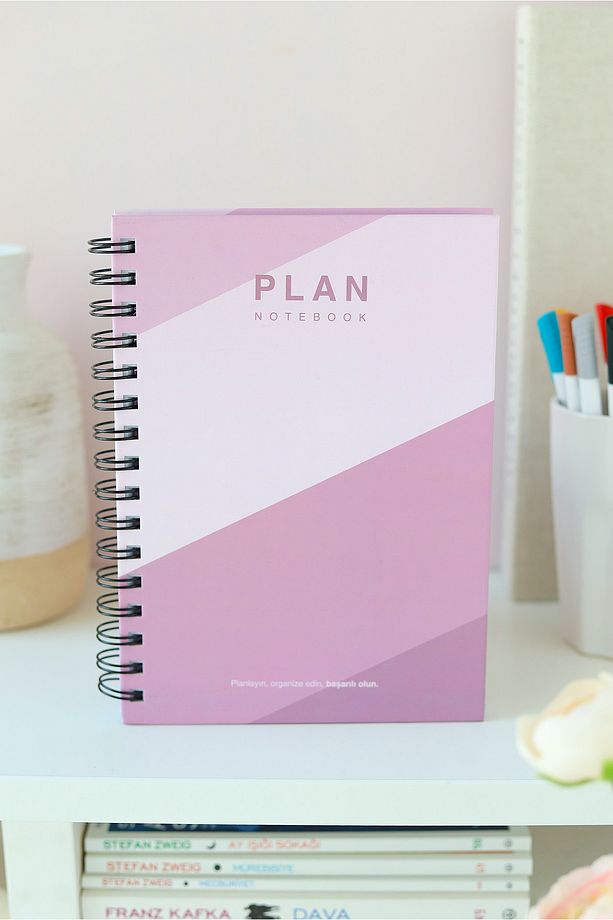 Süresiz Planlayıcı Ajanda A5 Spiralli Love - 5