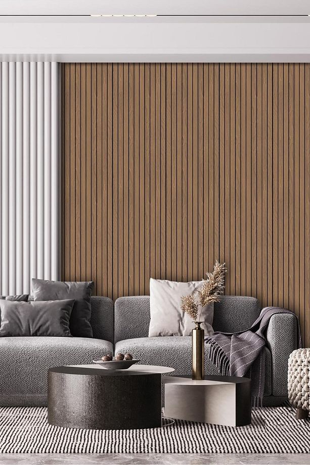 Ahşap Görünümlü Strafor Duvar Kaplama Paneli Isı Ve Ses Yalıtımlı 300-113 - 50x100 - 2