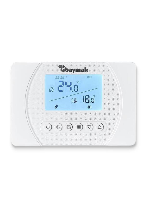 LOGI PRO S UyYUMLU PROĞRAMLANABİLİR KABLOSUZ ODA TERMOSTATI - 3