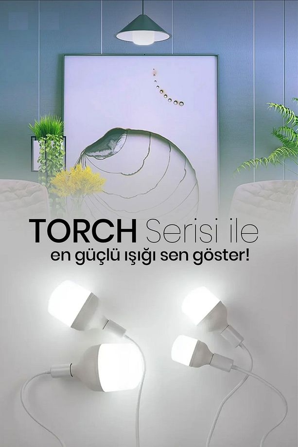30 Watt Torch DOBLED Tasarruflu Ampul E 27 Duy Gün Işığı 1. Kalite - 5
