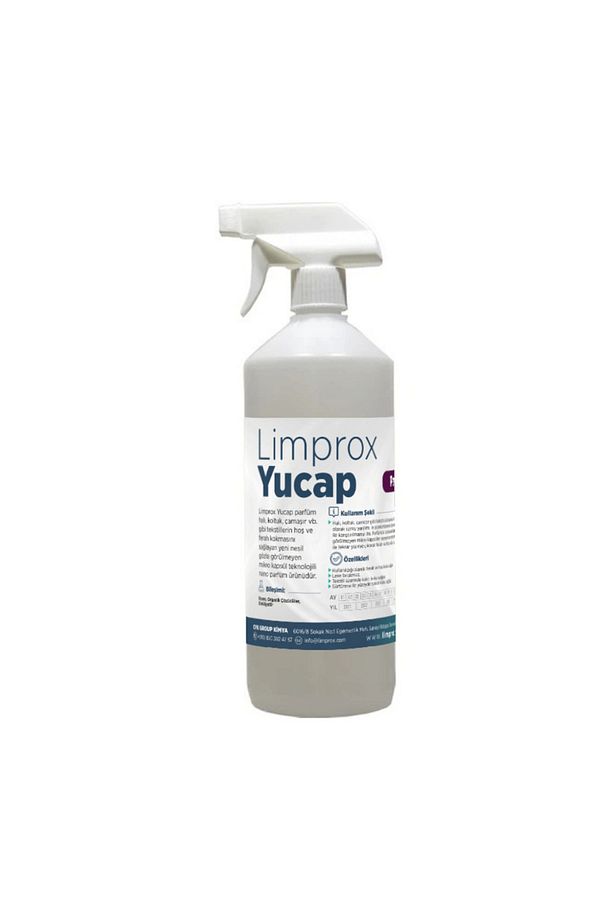 Yucap Nano Mikro Kapsül Parfüm 1 Litre Sprey - Halı Koltuk Çamaşır Yıkama Tekstil Parfümü - 1