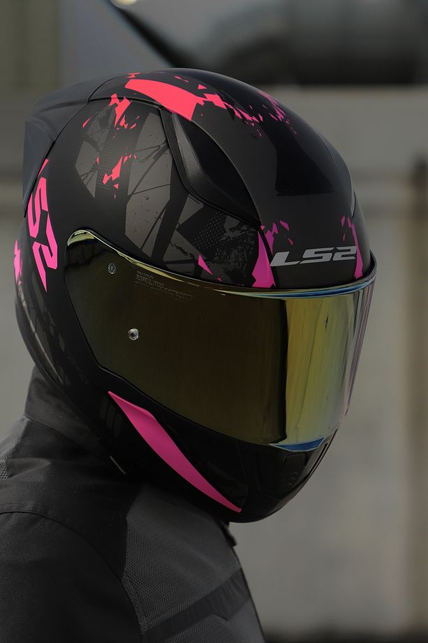Rapıd 2 Race Palımnesıs Mat Siyah-pembe Kask - 4