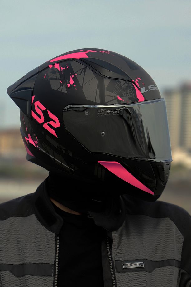 Rapıd 2 Race Palımnesıs Mat Siyah-Pembe Kask 2 - 3