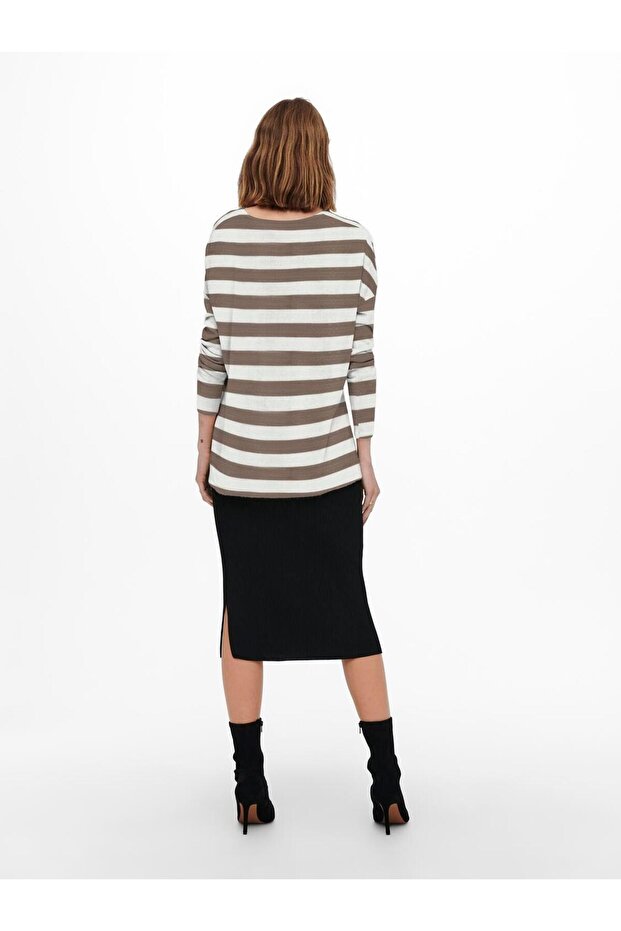 ONLAMALIA LS V-NECK CC KNT - 2