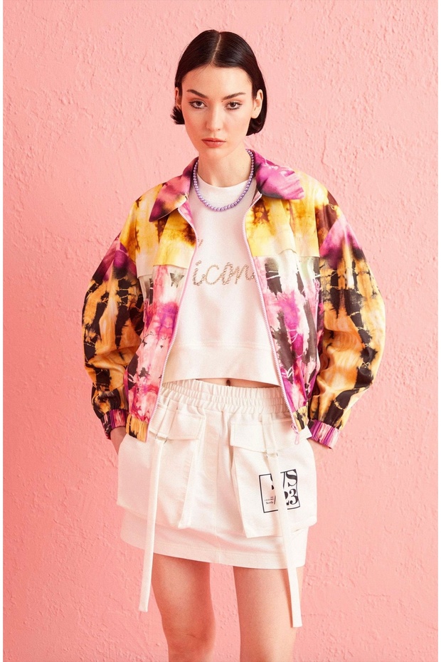 Pembe Batik Mont - 1