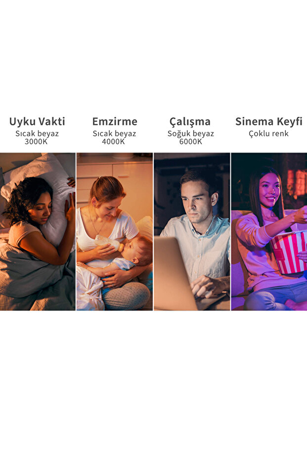 Wi-fi Uzaktan Kontrollü Rgb Ledli Ortam Lambası - 2