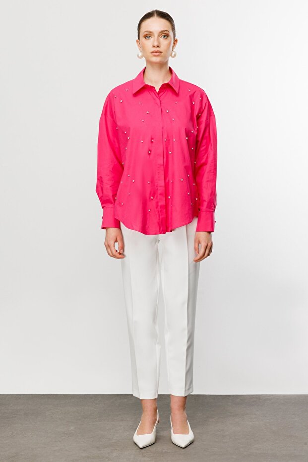 Taş Baskılı Gömlek - 3