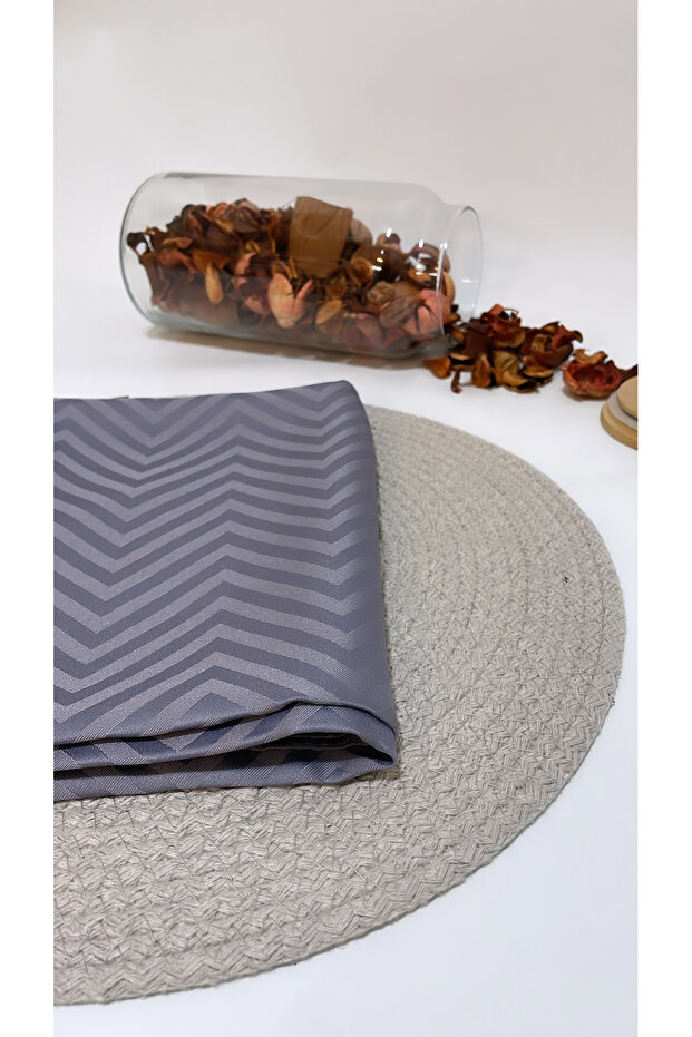 Shawl - Lara Fabric Jacquard Shawl New Zigzag Pattern Silky Appearance Comfortable Use Fashion Trend Product