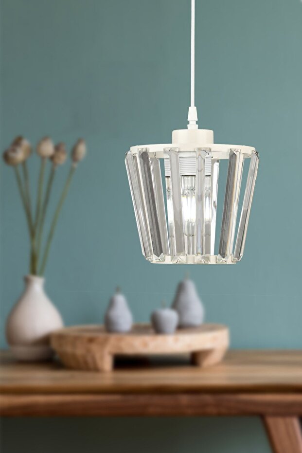 Neva Tekli Avize Beyaz - 1