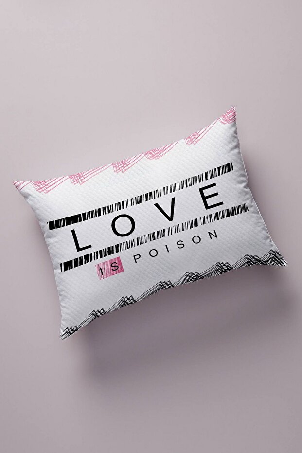 Decorative Bead Quilted Surface Pillow Case (50x70cm) 75