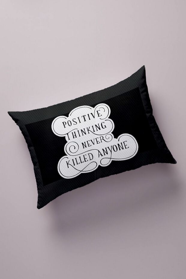 Decorative Bead Quilted Surface Pillow Case (50x70cm) 150