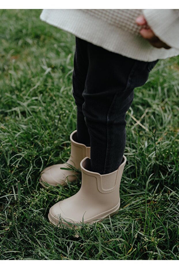 أحذية المطر Tokio باللون البيج - 8