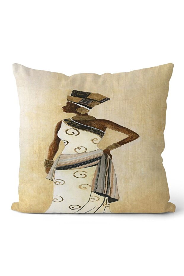 Double Sided Throw Pillow Cover Code: Kir3717 - 1