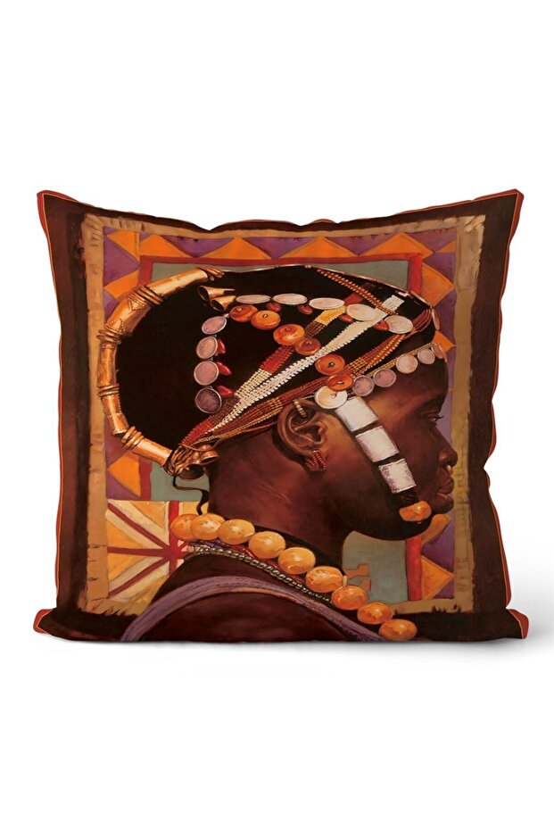 Double Sided Throw Pillow Cover Code: Kir3757 - 1