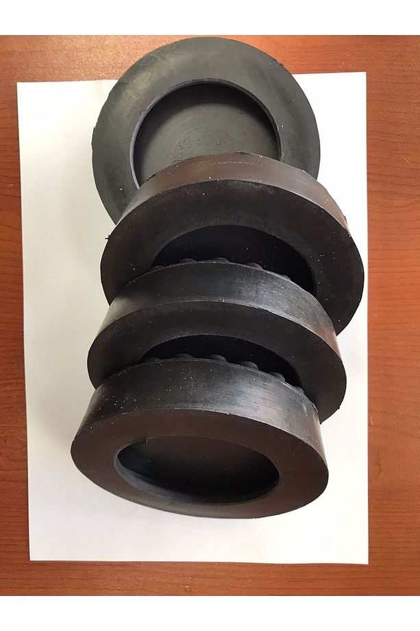 Yuvarlak Kauçuklu Lift Takozu-4 Adet - 4