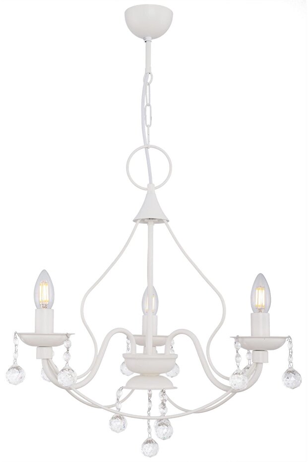 Günce 3'lü Beyaz Avize - 3