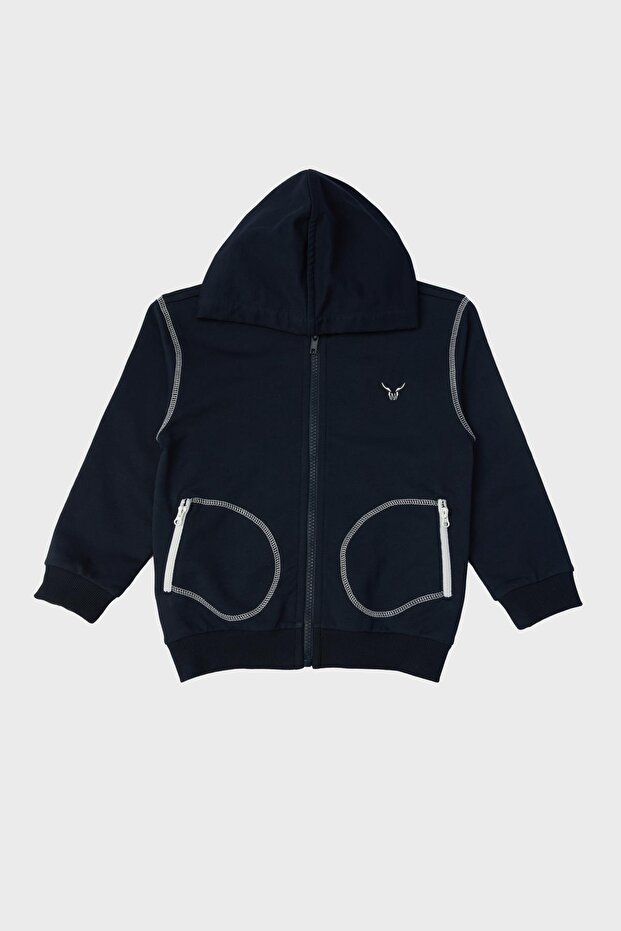 BG Store Erkek Çocuk Lacivert Eşofman Üstü - 6