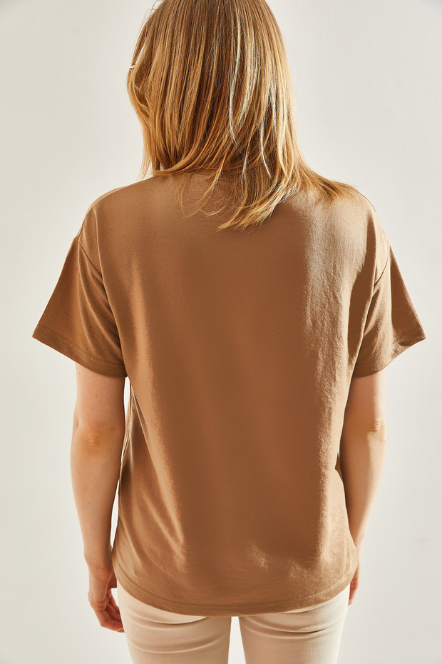 60241001 Model Női Basic póló - 4