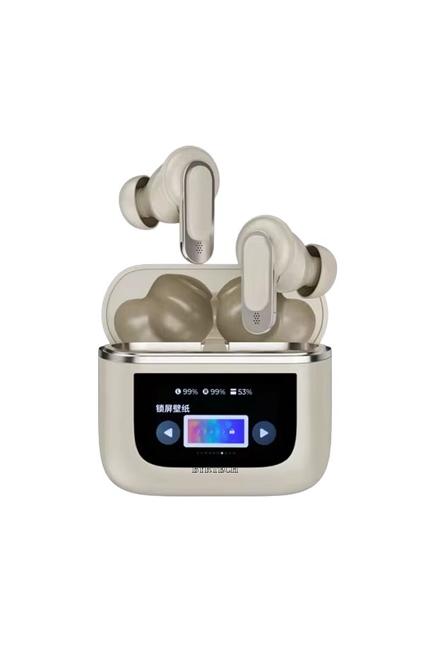 V8 Dokunmatik LED Ekranlı ANC Destekli Pro 2 Bluetooth Kulaklık - 1