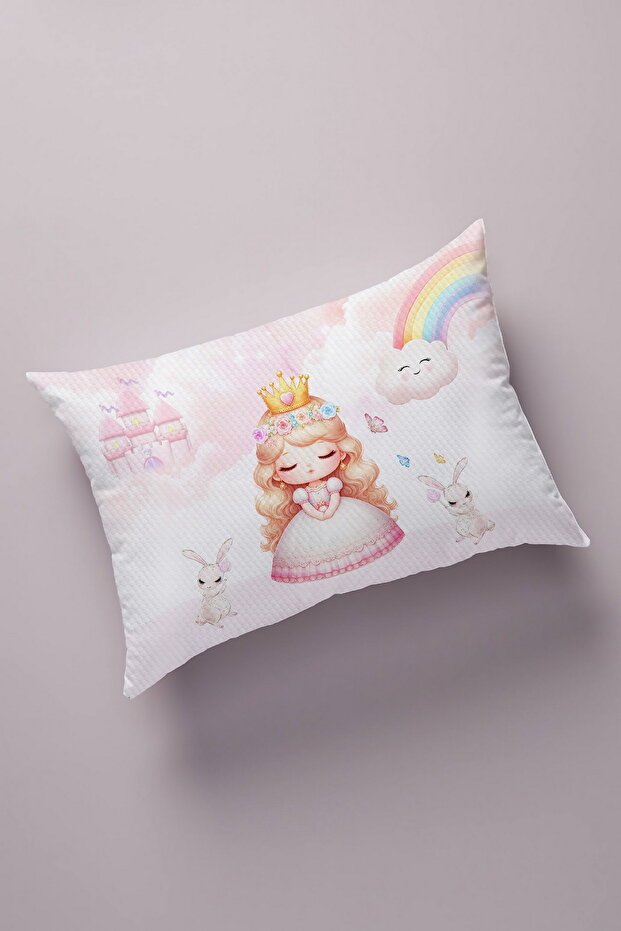 Decorative Bead Quilted Surface Pillow Case (50x70cm) 350
