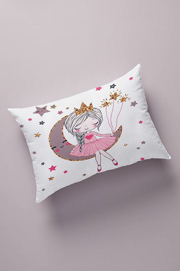 Decorative Bead Quilted Surface Pillow Case (50x70cm) 186